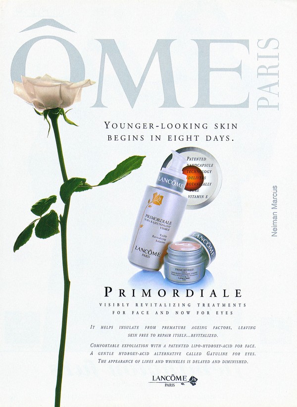 花語(yǔ)經(jīng)典 一枝花如何成就化妝品廣告的不朽傳奇